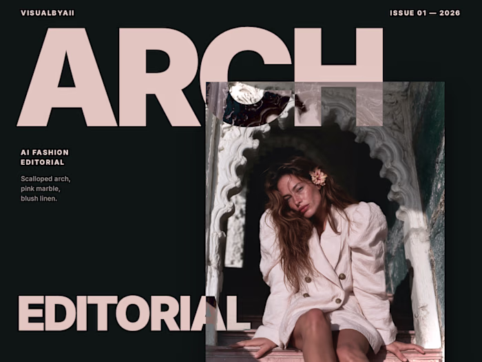 Arch Editorial — AI fashion editorial