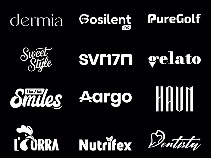 Custom Typography Logo & Wordmark Design