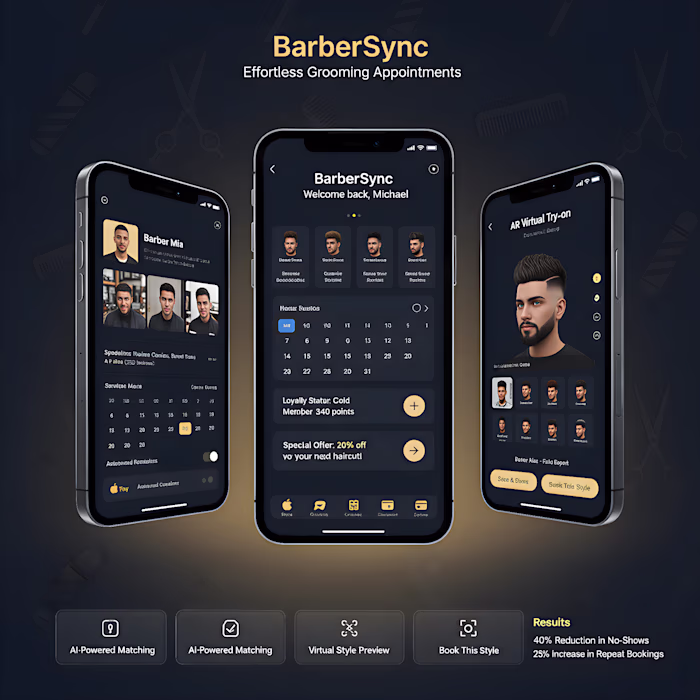 Barber Appointment Booking App