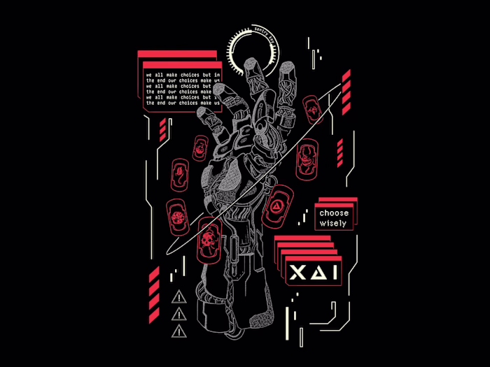 XAI - Merch illustration