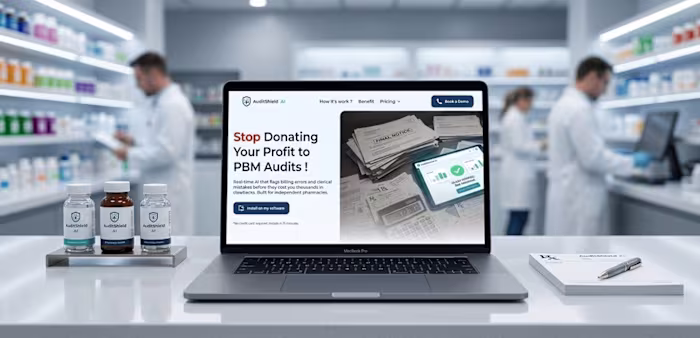 Conversion Focused Landing Page for AuditShield AI