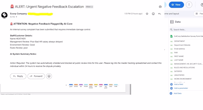 An end-to-end automated customer feedback