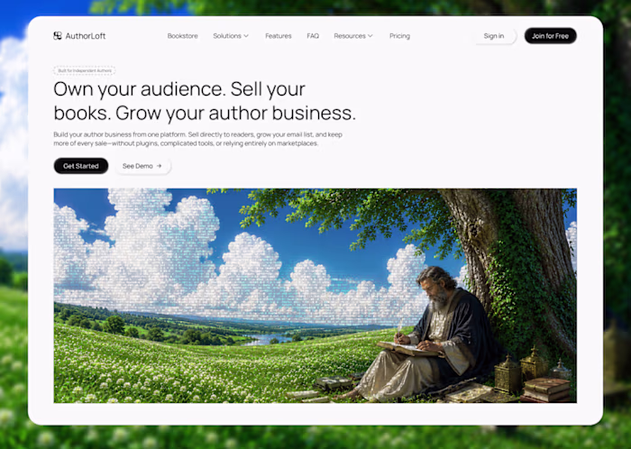 AuthorLoft Website Redesign