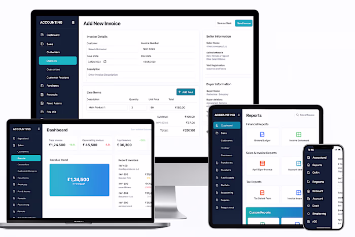 Financial Accounting Assistant – SaaS Web Application