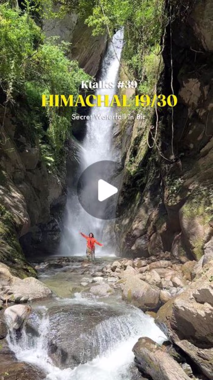 Krutika Korat on Instagram: “Secret Waterfall in Bir - DON’T MI…