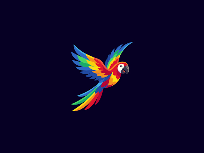 Parrot Vector Logo Available For