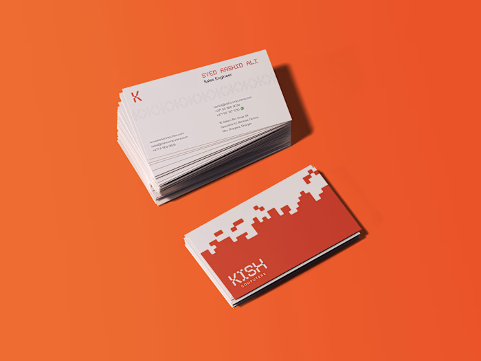 Kish Computers Rebrand | Bold Branding for a Tech Startup