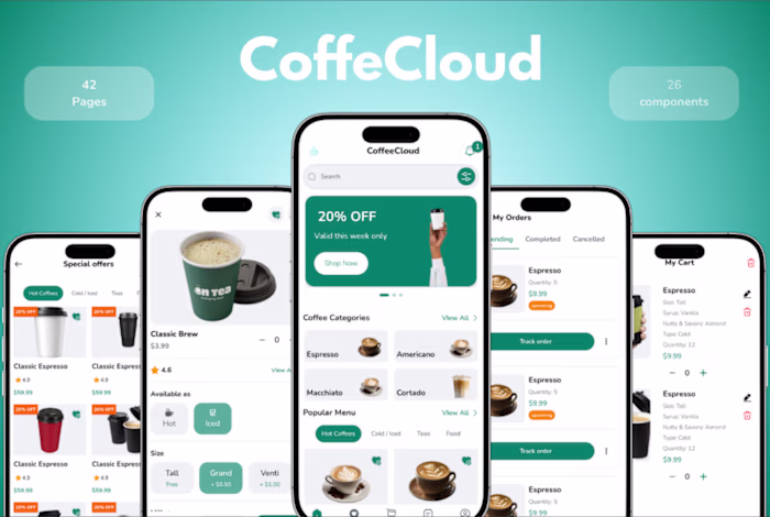 CoffeeCloud – Coffee Shop E-Commerce
