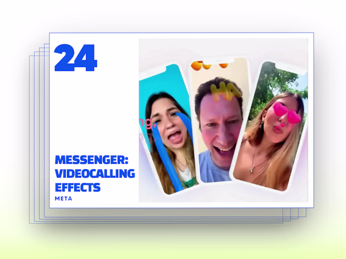 Official Messenger Video Calling AR Effects for Meta