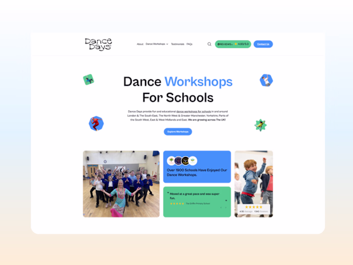 Project Overview
Dance Days is a