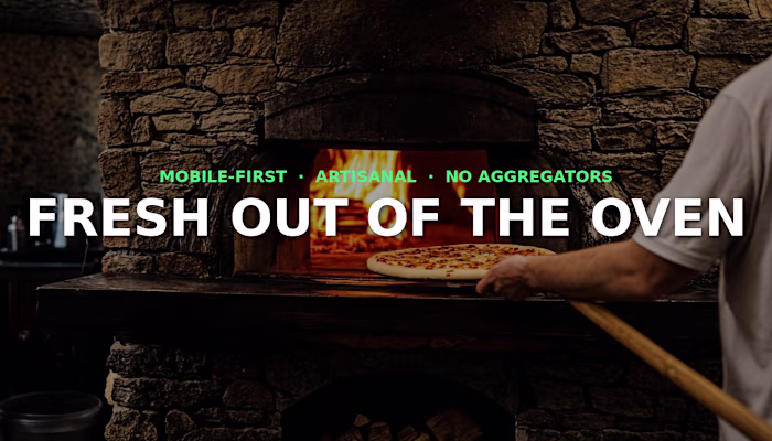 Pizzeria: Cart, Checkout, WhatsApp Orders — No Frameworks