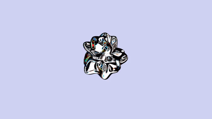 Iridescent Blob - Motion Graphics