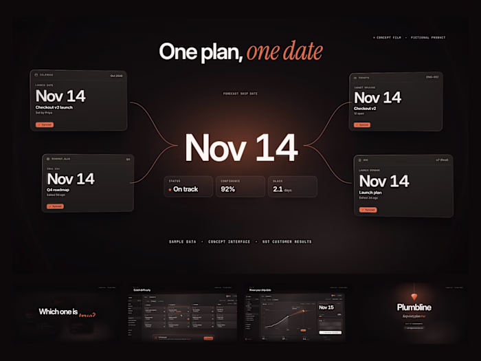 Plumbline: A SaaS Product Launch Film, Cut to the Beat
