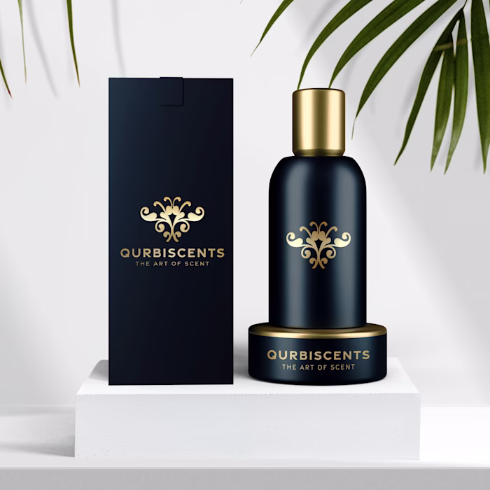 I recently developed a brand identity for a high-end perfume...