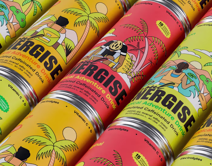 Soul Energise - Energy Drink Packaging