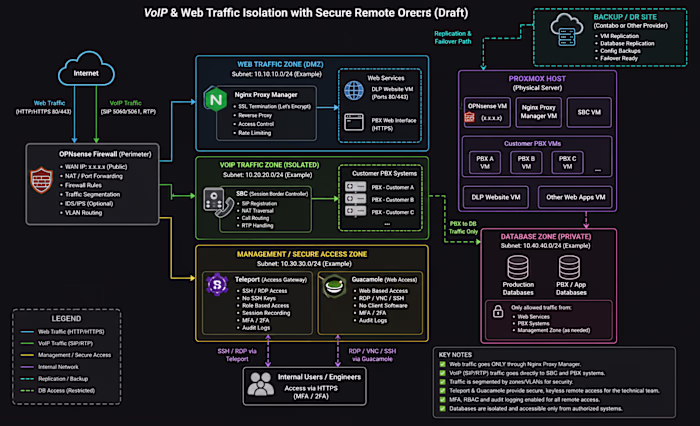 Proxmox Disaster Recovery and Network