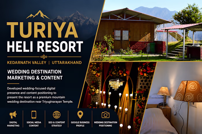 The Turiya Heli Resort Hospitality Positioning & Guest Exper...