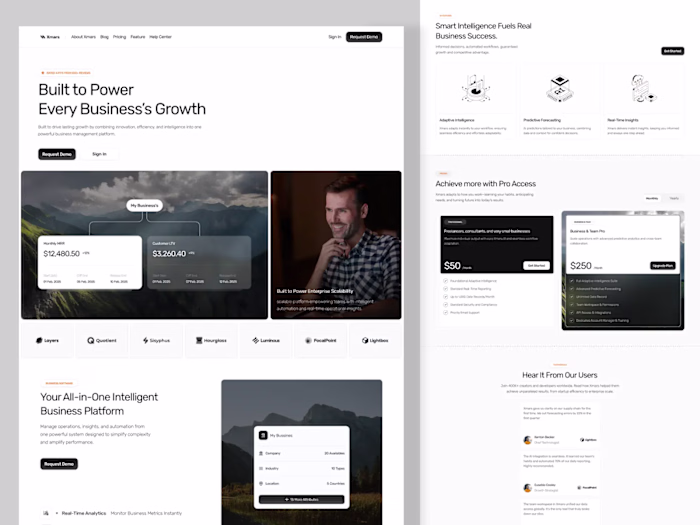 Xmars - SAAS Website