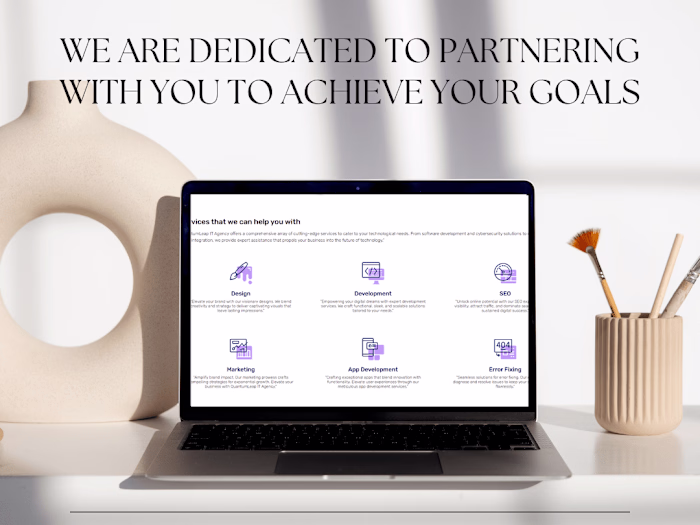 QuantumLeap IT Agency: Website Design