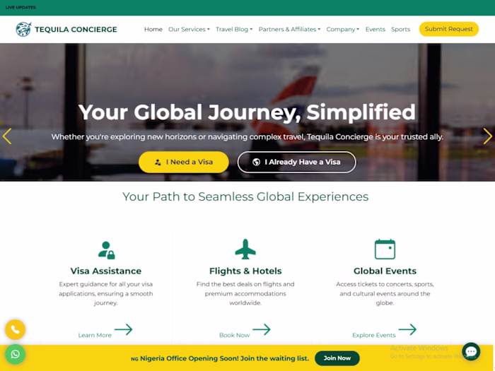 Tequila Concierge | Your Global Travel & Events Ally