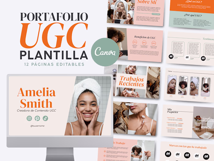Portafolio UGC en Canva