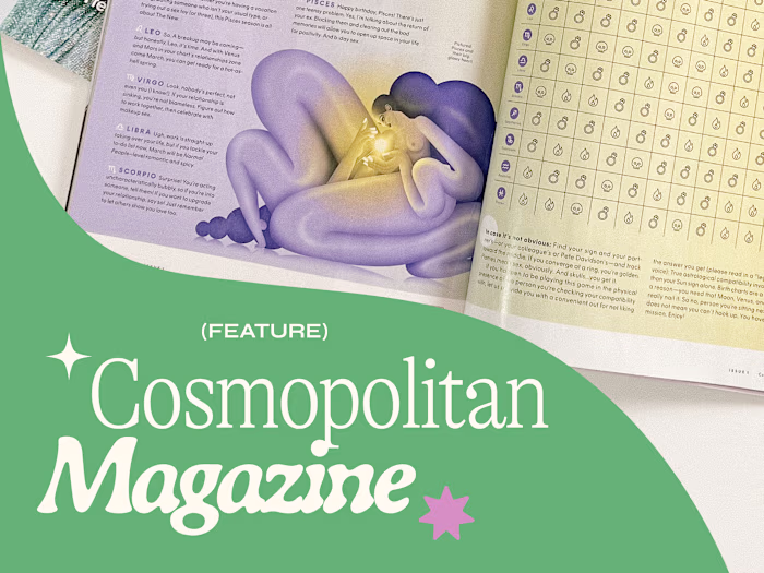Illustration for Cosmopolitan Magazine