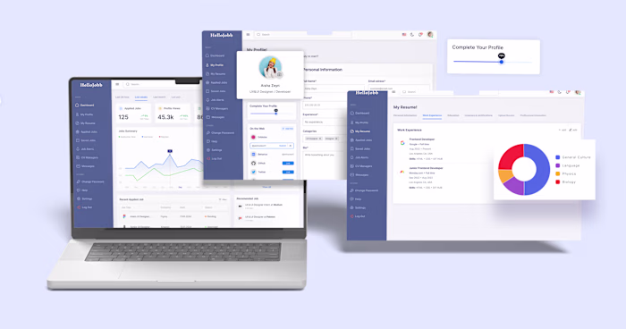 Analytics Platform Dashboard – Clean & Minimal Design