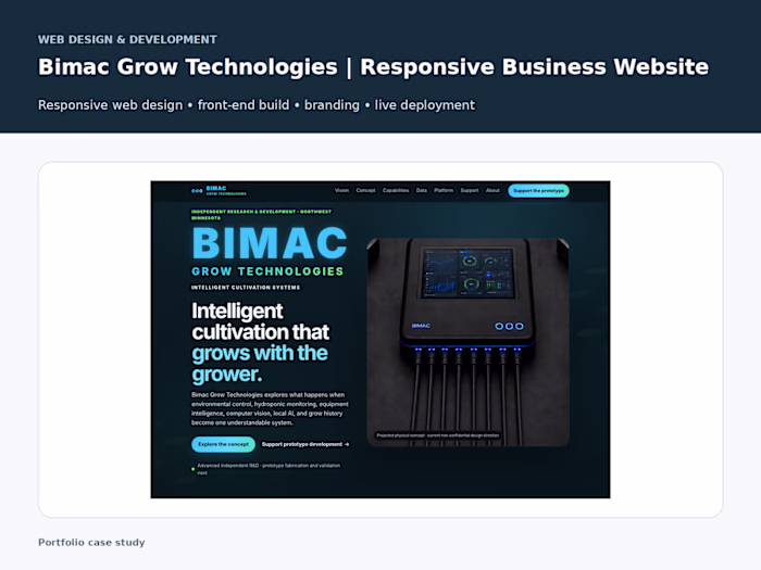 Designed, built, and launched a