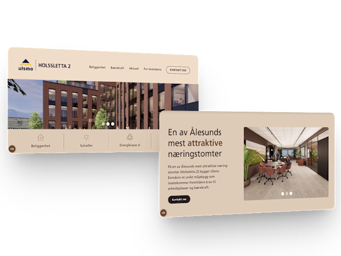 Sustainable Commercial Property Promotion Site