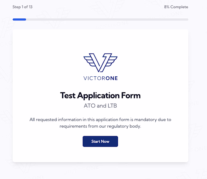 Dynamic Multi-Step Form for Contract Generation and Signing