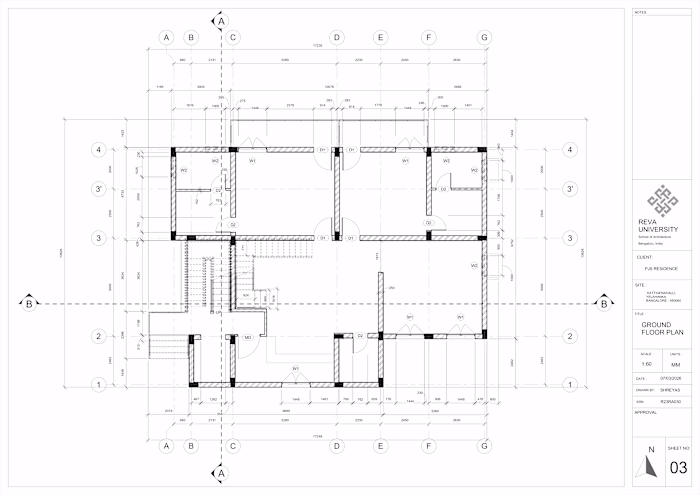 Architectural Working Drawings – PJS