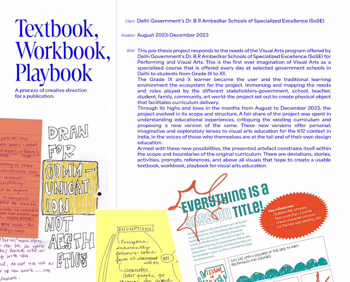 Textbook, Workbook, Playbook | Creative Direction :: Behance