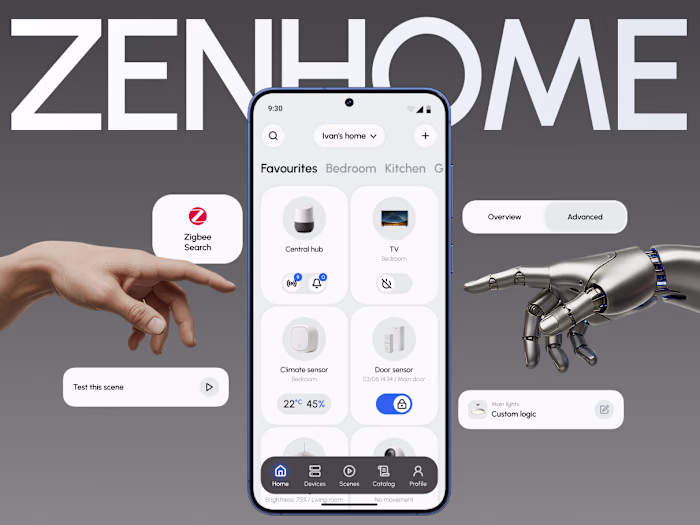 ZenHome — Smart Home App