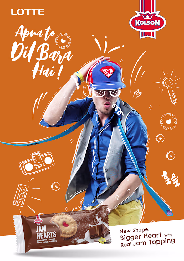 Kolson Jam Heart Poster