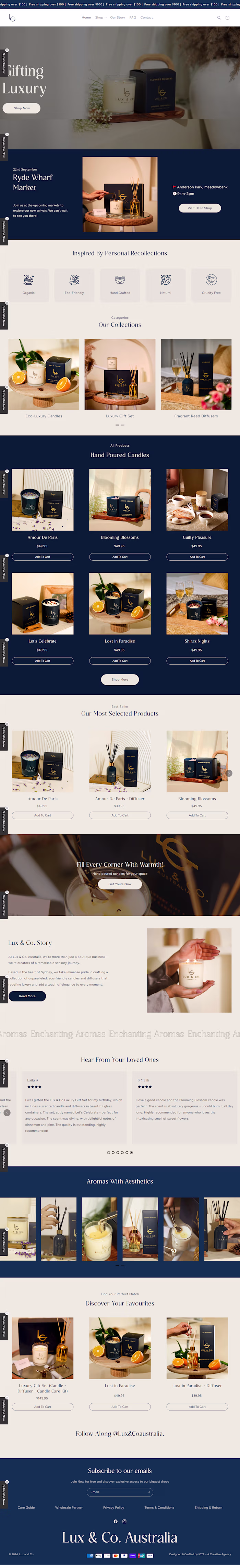 A Shopify Store