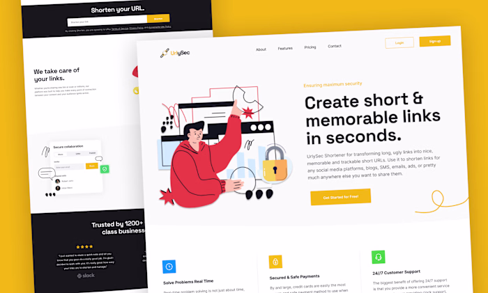 #WEBUI design for URLYSEC