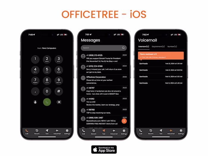 Officetree — Business VoIP iOS App