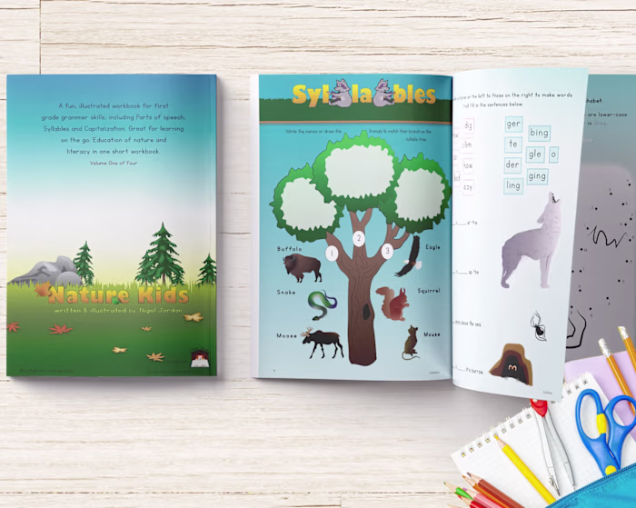 Kid's Literacy Workbook