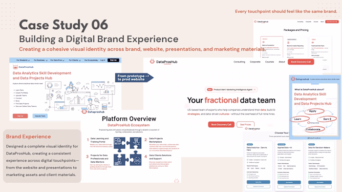 Building DataProsHub: From Brand Concept