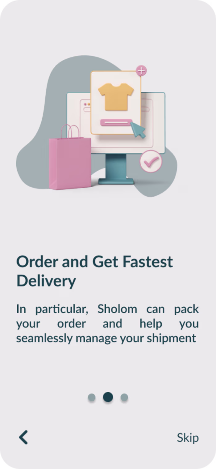 onboarding screens