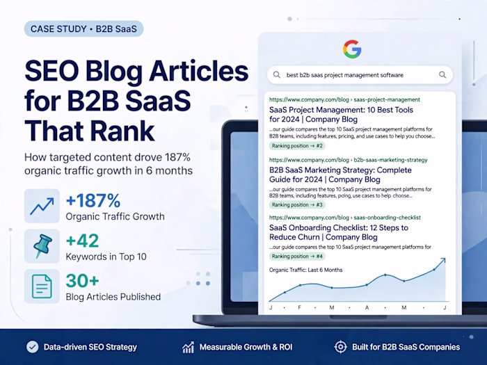 SEO Blog Articles for B2B