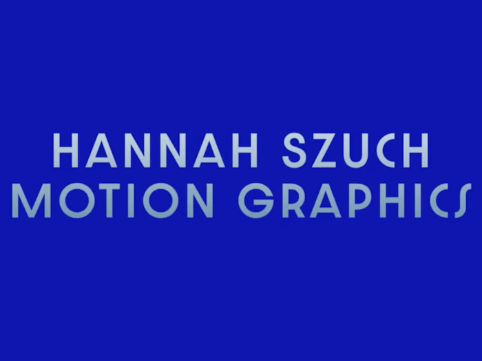 Motion Graphics Reel