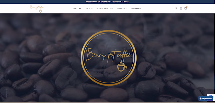 Beans Pot Coffee — WordPress