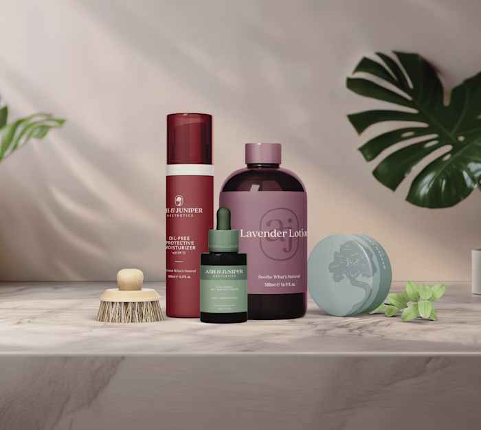 Brand Identity System | Ash & Juniper Aesthetics