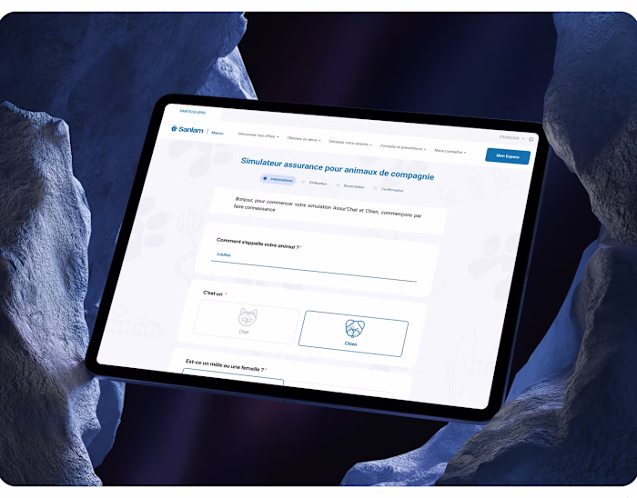 SANLAM Health Insurance Simulator for Pets