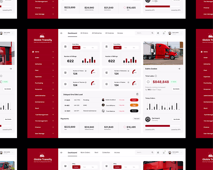 Transport Management System - Web App
