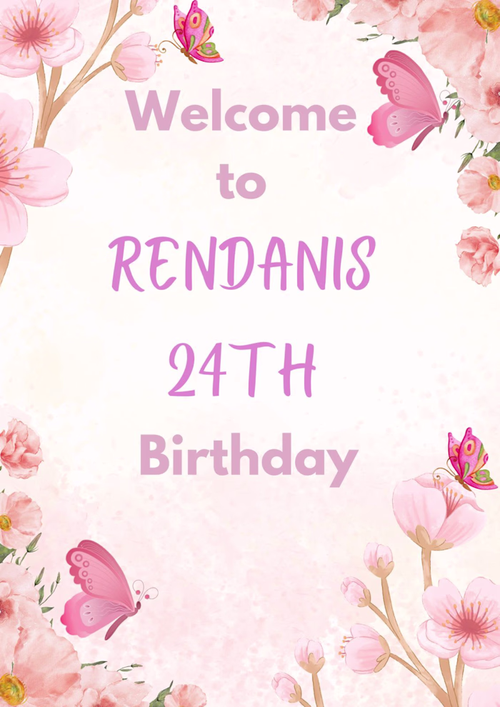 Welcome Board 