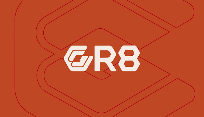 Logo design for a logistic company named GR8