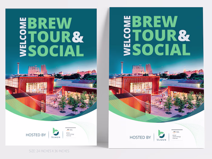 Event Poster Design — Welcome,
