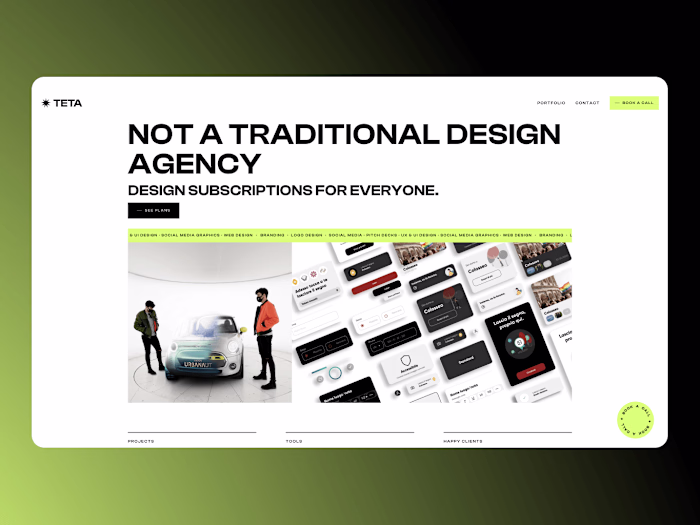 Design agency - UX/UI Design